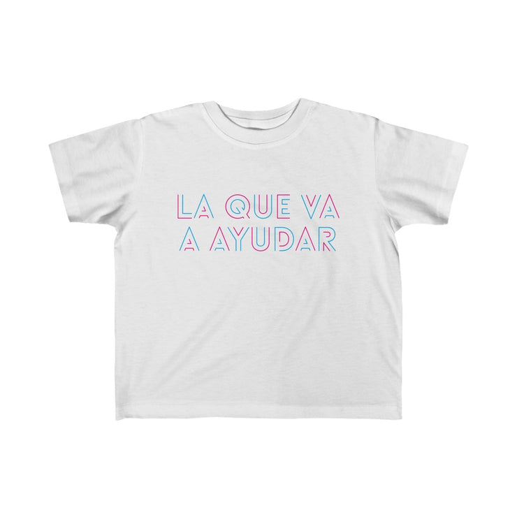 La Que Va A Ayudar Kid's Tee