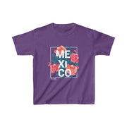 Mexico with Roses Young Kids Tee