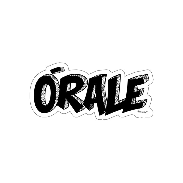Orale Sticker
