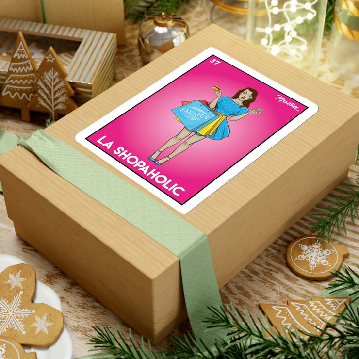 La Shopaholic Sticker