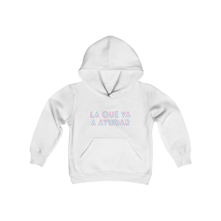 La Que Va a Ayudar Kids Hoodie