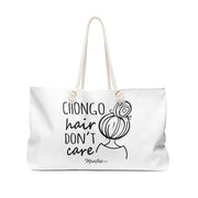 Chongo Hair Don't Care Weekender Bag