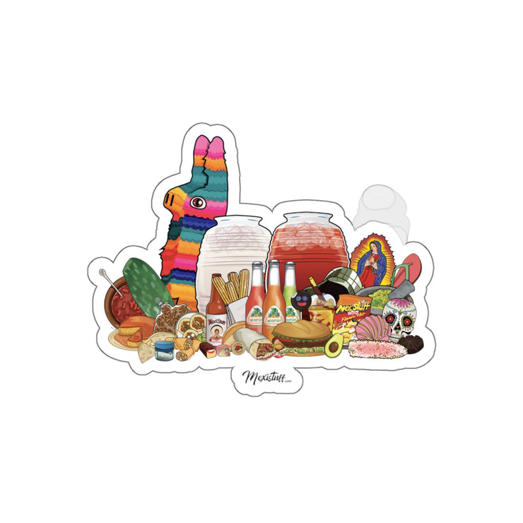 Mexistuff Design With Virgen Sticker