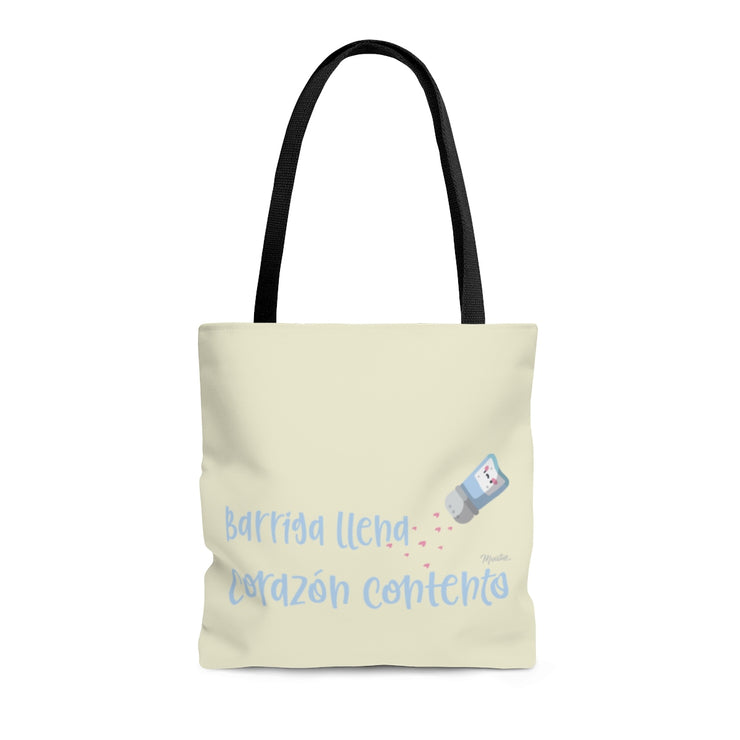 Barriga Llena Corazón Contento Tote Bag