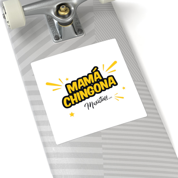 Mama Chingona Square Sticker