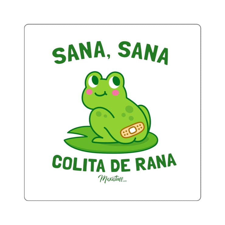 Sana, Sana, Colita de Rana Square Sticker