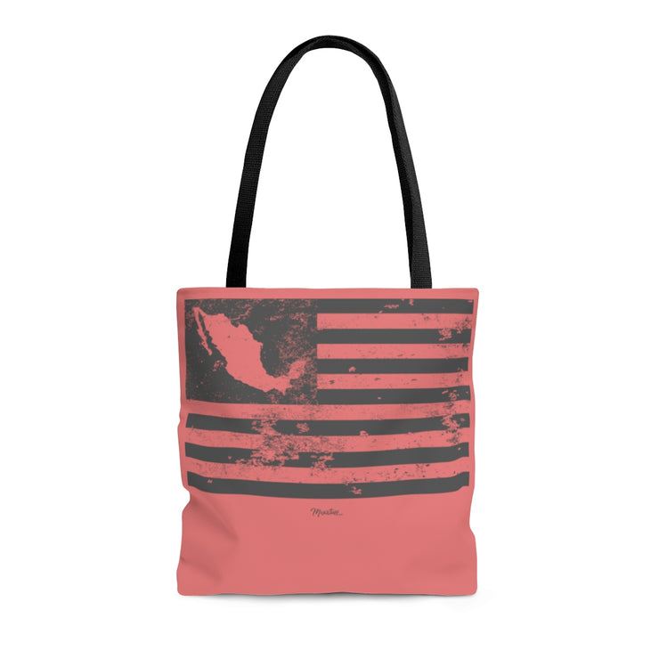 American Mexico Flag Tote Bag