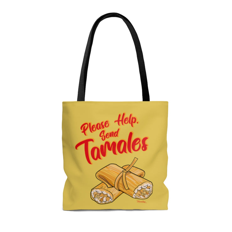 Please Help, Send Tamales Tote Bag