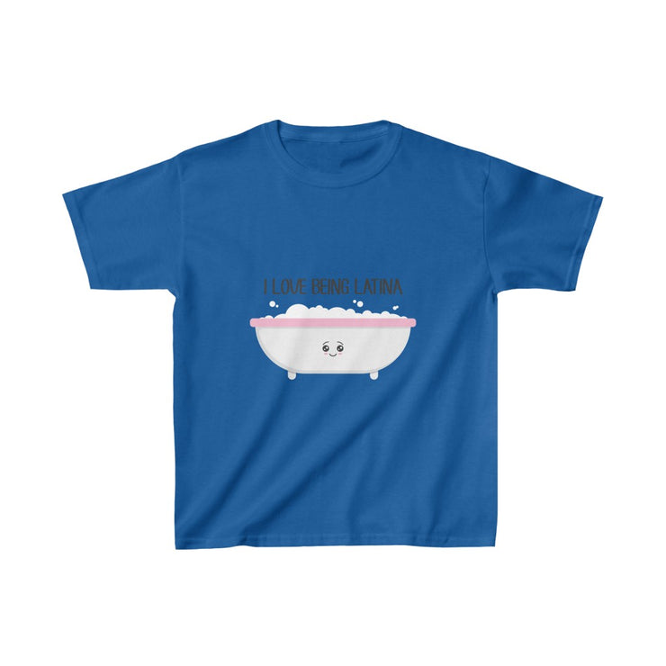 I Love Being Latina Young Kids Tee