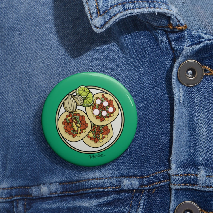 Tacos al Pastor Pin Button