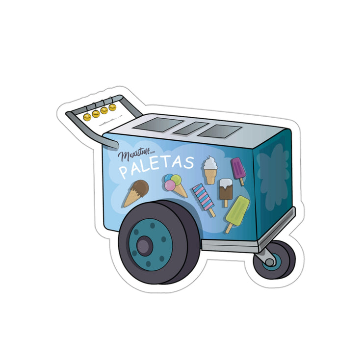 Paletas Cart Sticker