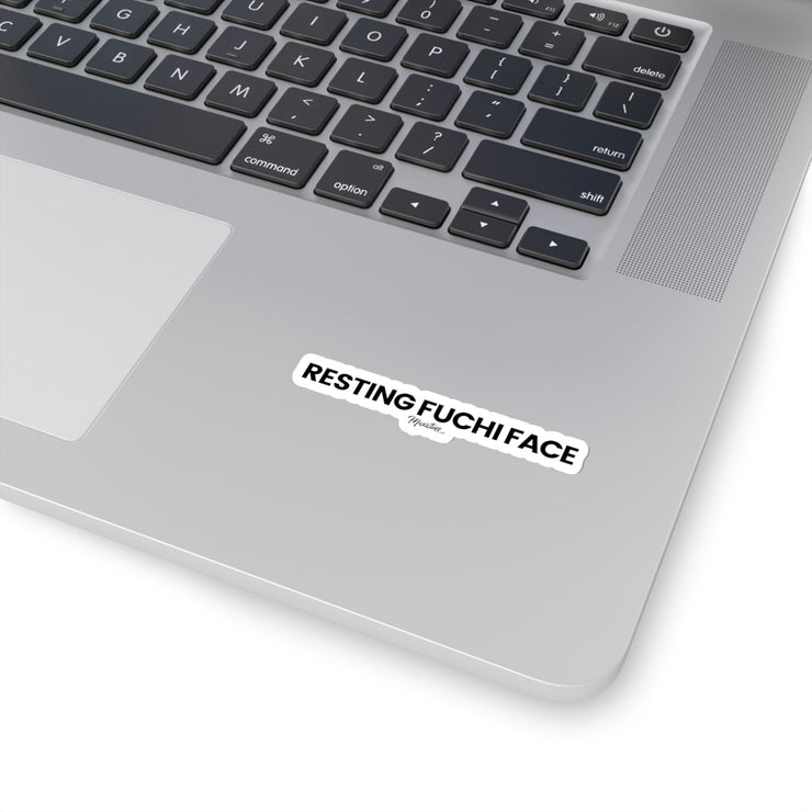 Resting Fuchi Face Sticker