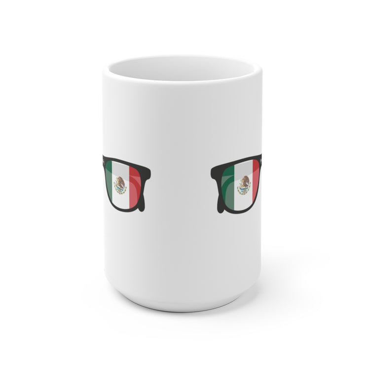 Mexican Flag Sunglasses Mug