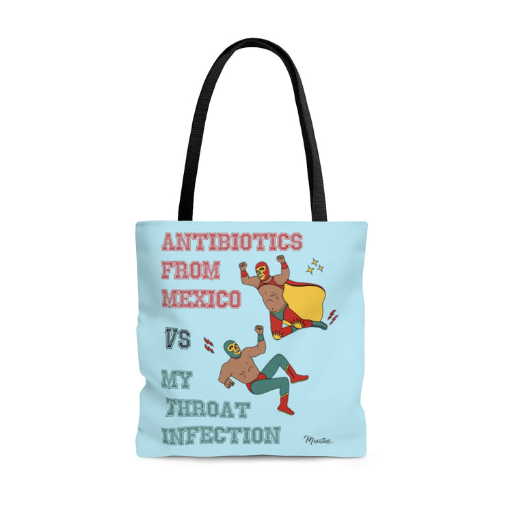 Throat Infection Tote Bag