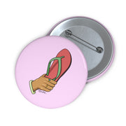 La Chancla Pin Button