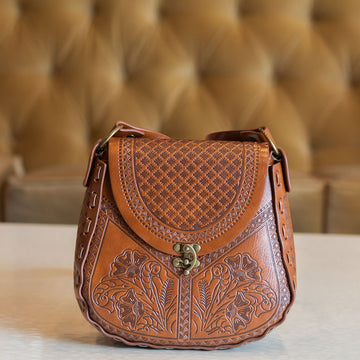 Mia leather handbag