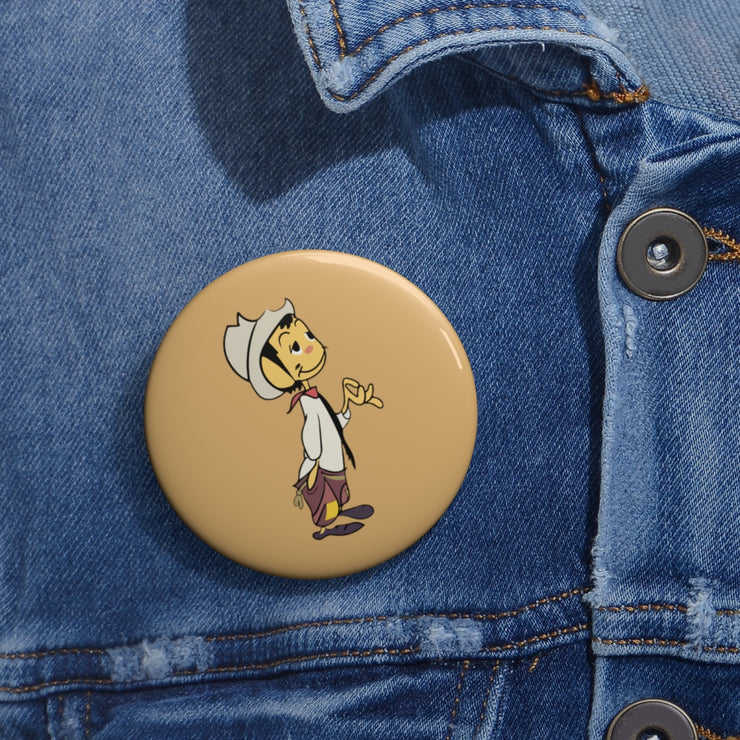 Cantinflas Pin Button