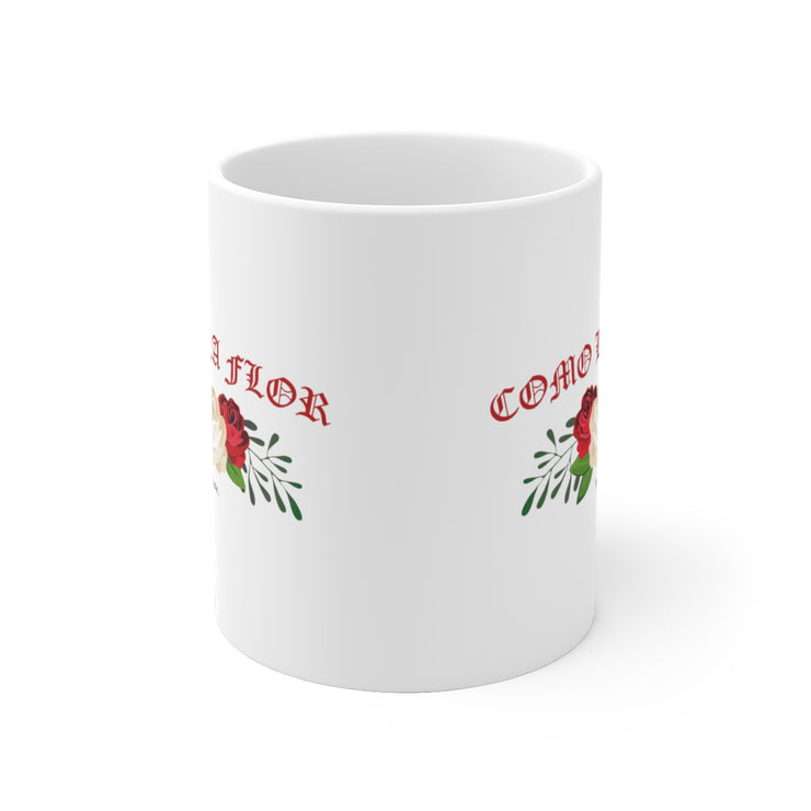 Como La Flor Mug