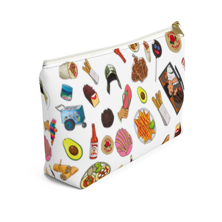 MexiPattern Accessory Bag (white)