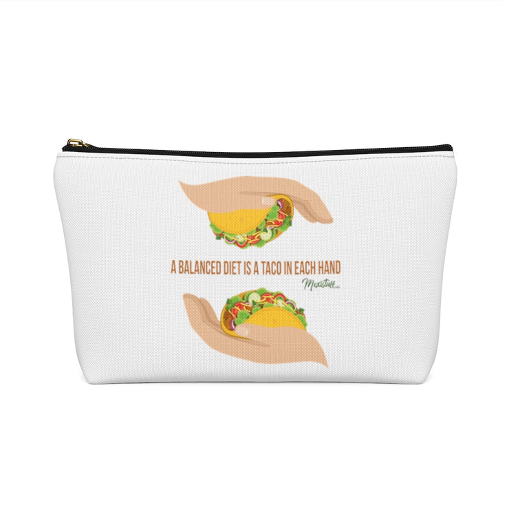 Balanced Taco Diet Accessory Bag