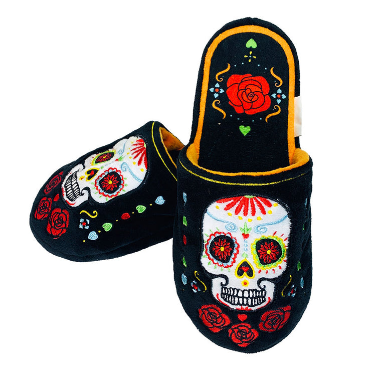 Walking Dead Calavera Slippers