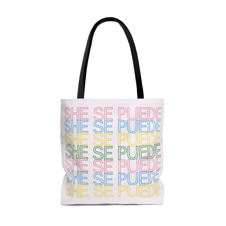 She Se Puede Tote Bag