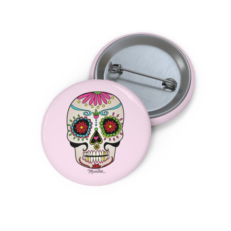Skull Candy Pin Button