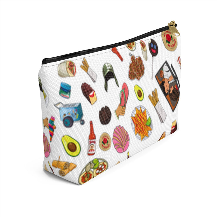 MexiPattern Accessory Bag (white)