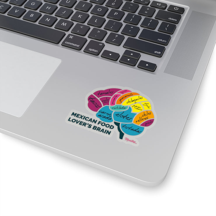 Mexican Food Lover's Brain Sticker