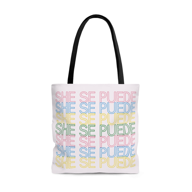 She Se Puede Tote Bag
