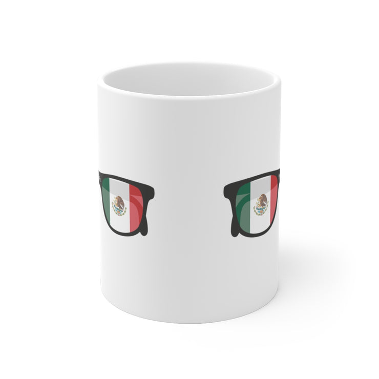 Mexican Flag Sunglasses Mug