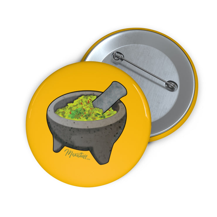 Molcajete Pin Button