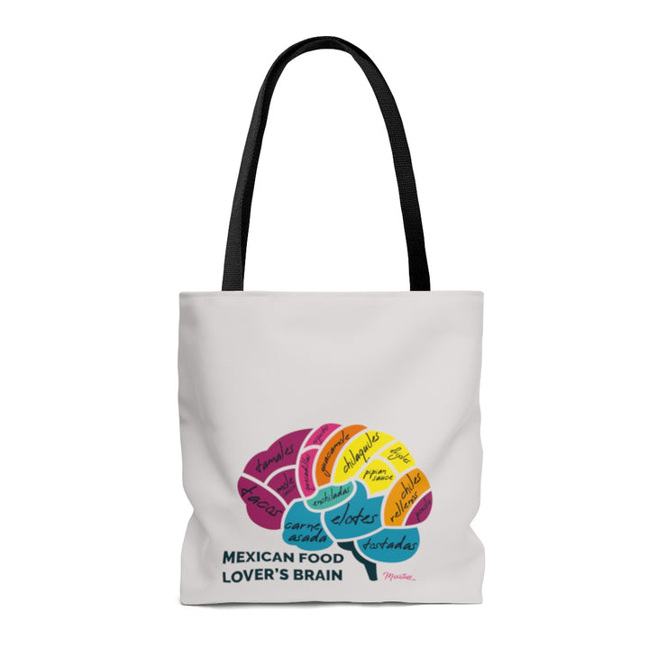 Mexican Food Lover´s Brain Tote Bag