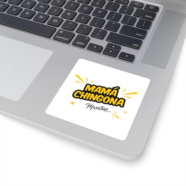 Mama Chingona Square Sticker