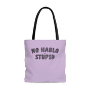 No Hablo Tote Bag