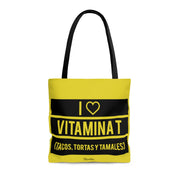 I Love Vitamin T Tote Bag