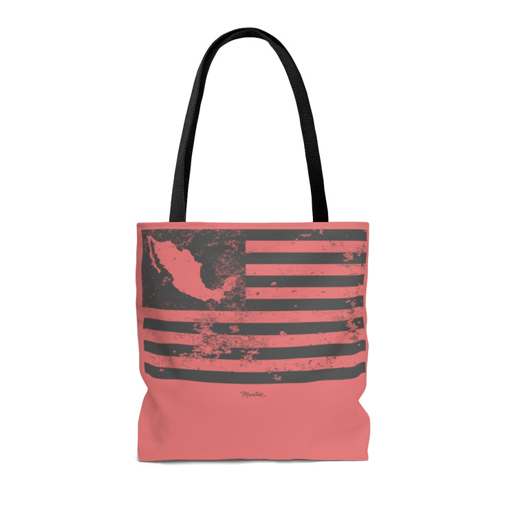 American Mexico Flag Tote Bag