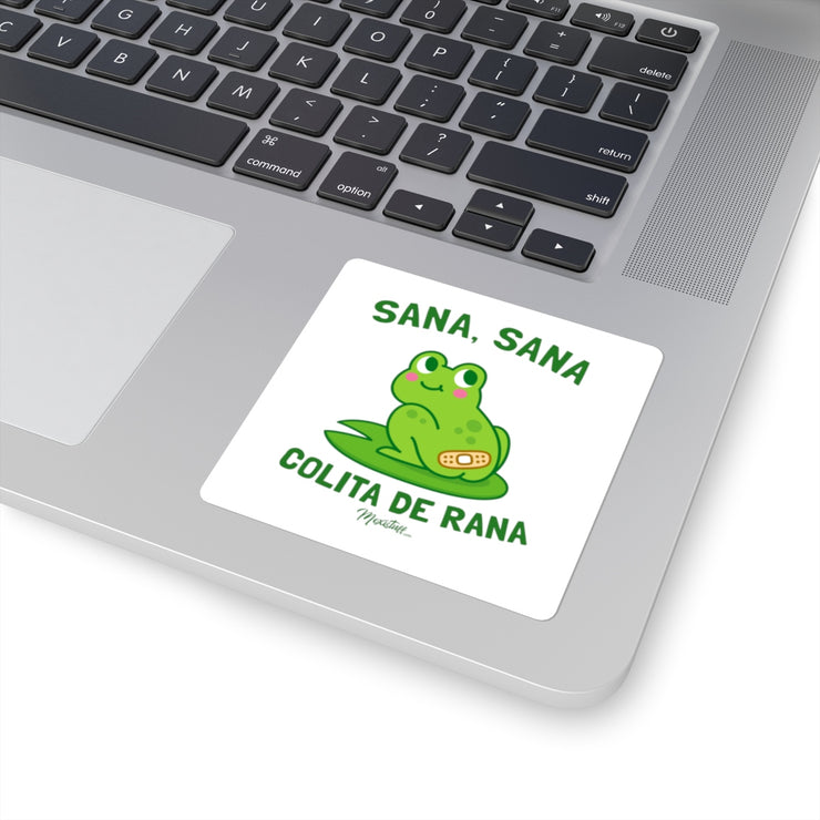 Sana, Sana, Colita de Rana Square Sticker