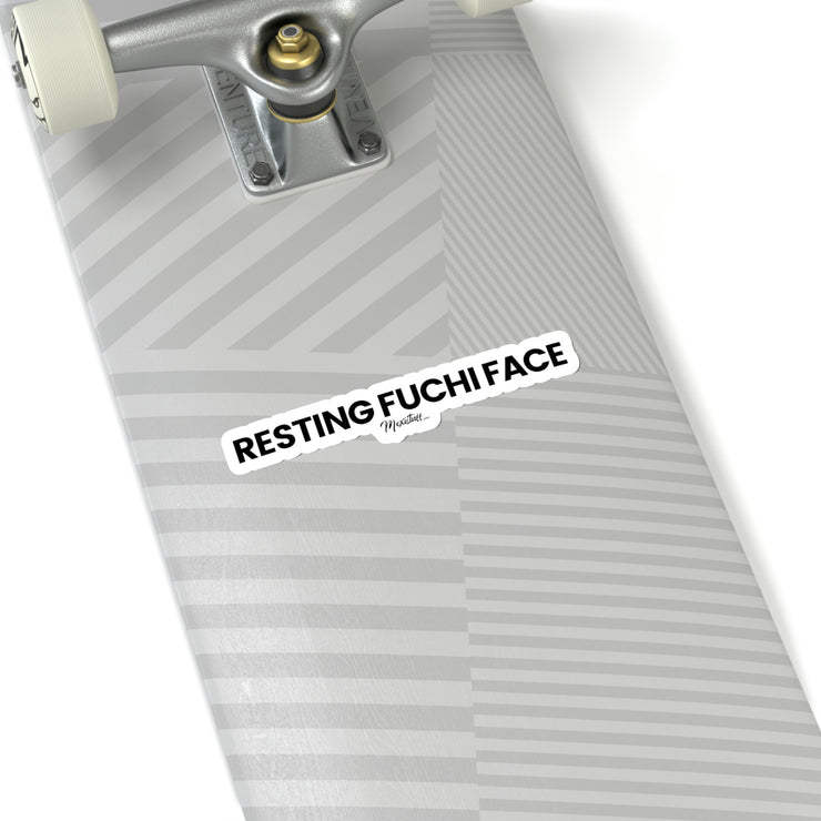 Resting Fuchi Face Sticker