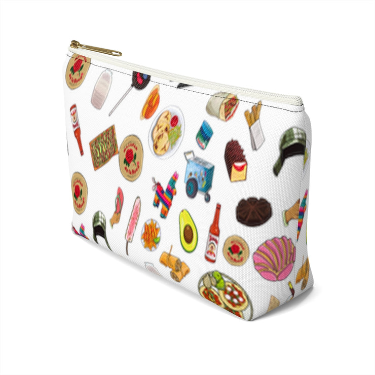 MexiPattern Accessory Bag (white)