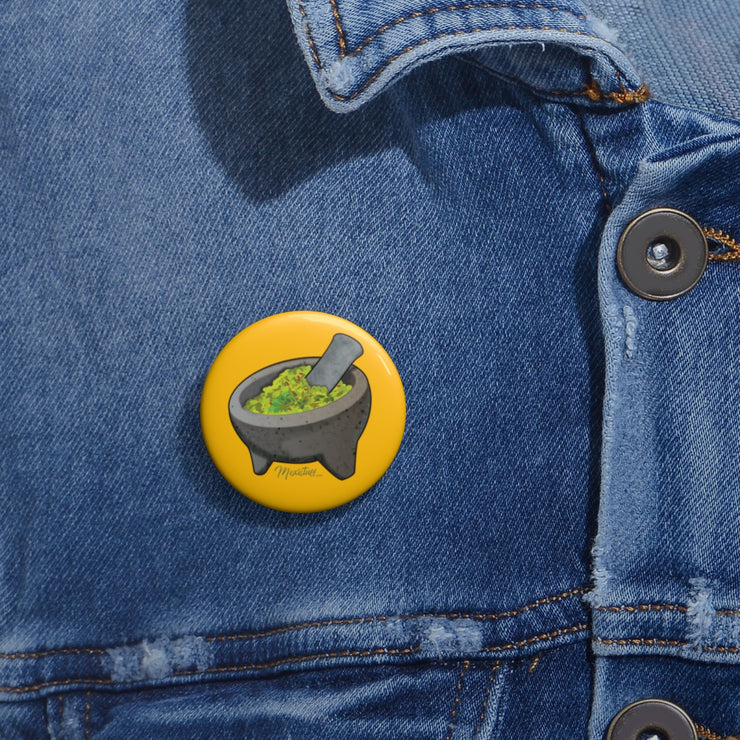 Molcajete Pin Button