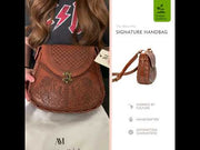 Alma Mia Signature Handbag