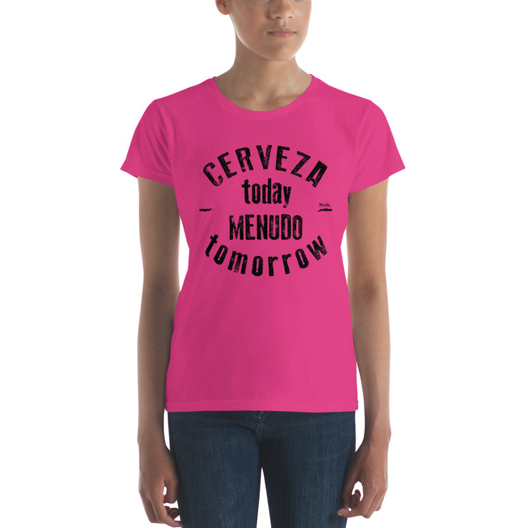 Cerveza Today Women's Premium Tee