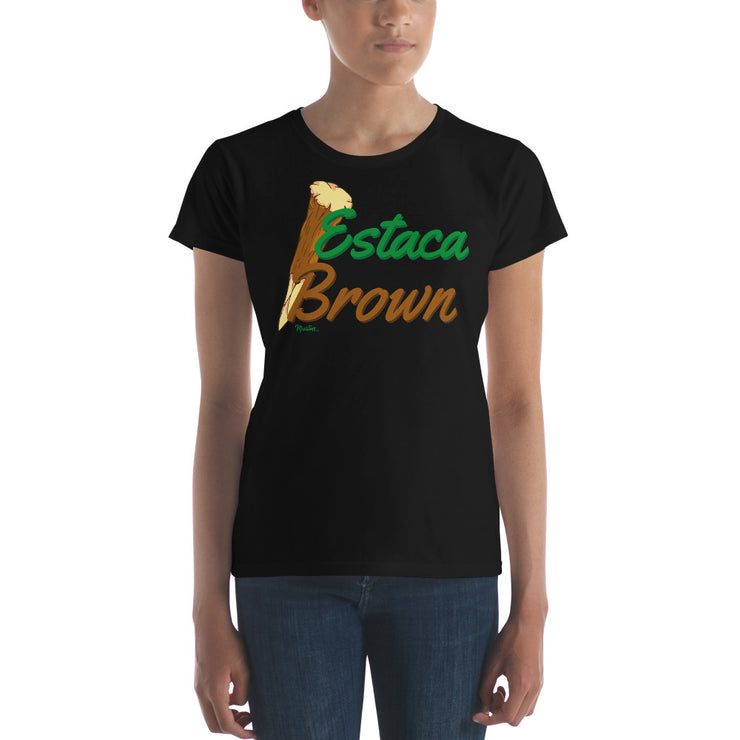 Estaca Brown Women's Premium Tee