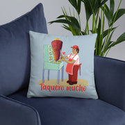 Taquero Mucho Stuffed Pillow