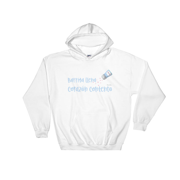 Barriga Llena Corazón Contento Unisex Hoodie