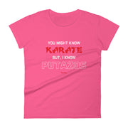 I Know Putazos Women's Premium Tee