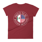 Proud To Be Mexican American Women's Premium Tee