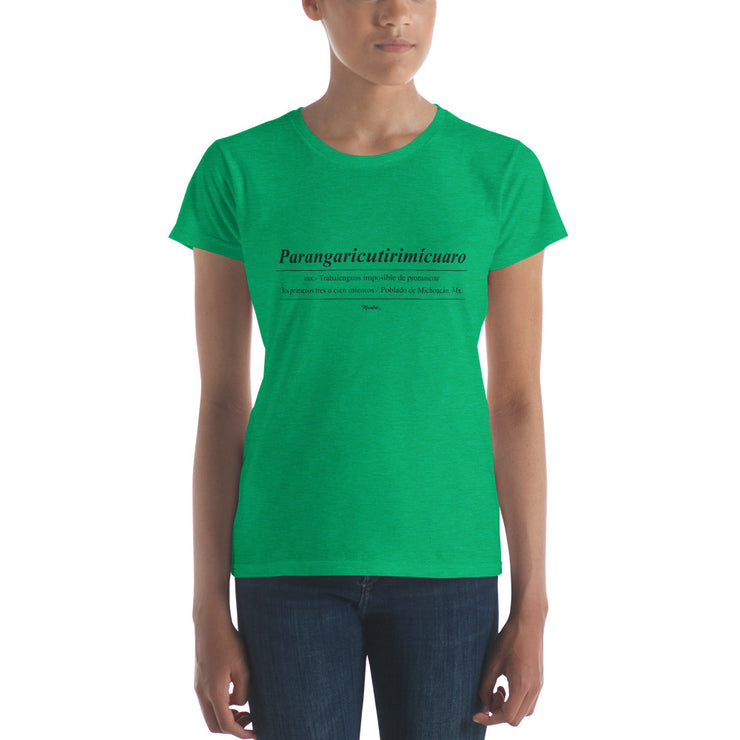 Parangaricutirimicuaro Women's Premium Tee