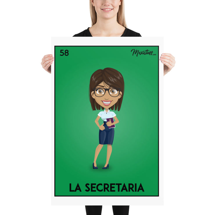 La Secretaria Poster